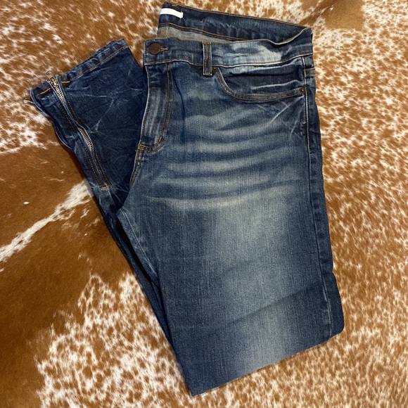 Men’s Golden Denim Skinny zipper leg Jeans - Picture 8 of 11